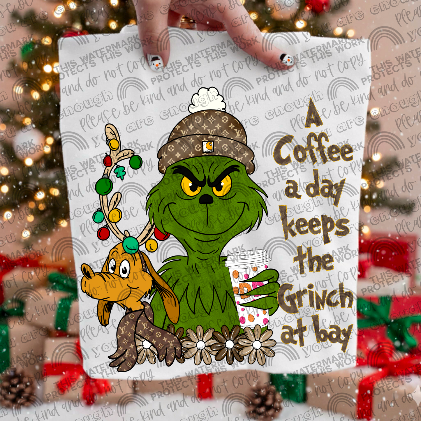 A 'Beverage' a Day Keeps the Green Guy at Bay (Choose Yours) 00292