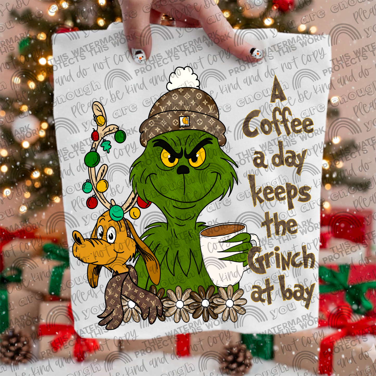 A 'Beverage' a Day Keeps the Green Guy at Bay (Choose Yours) 00292