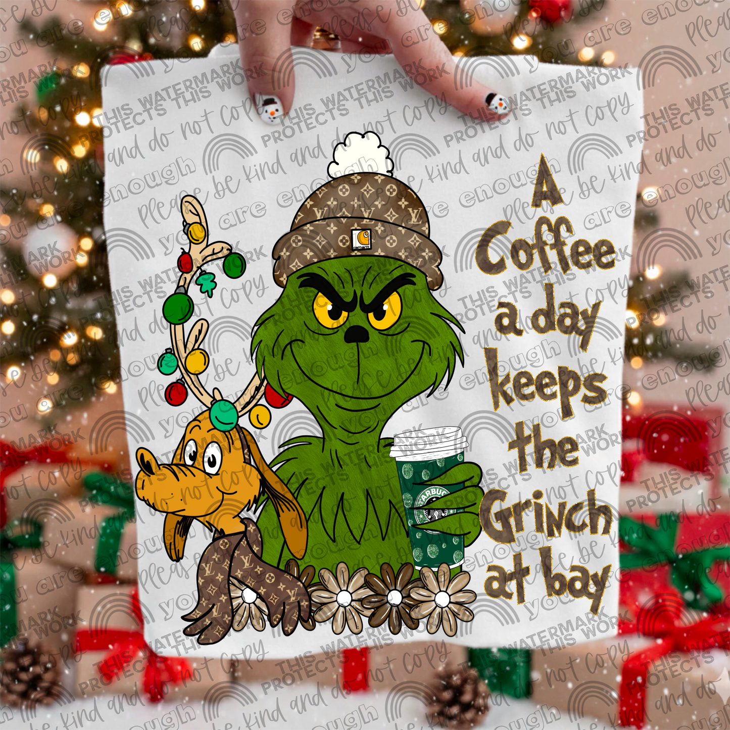 A 'Beverage' a Day Keeps the Green Guy at Bay (Choose Yours) 00292