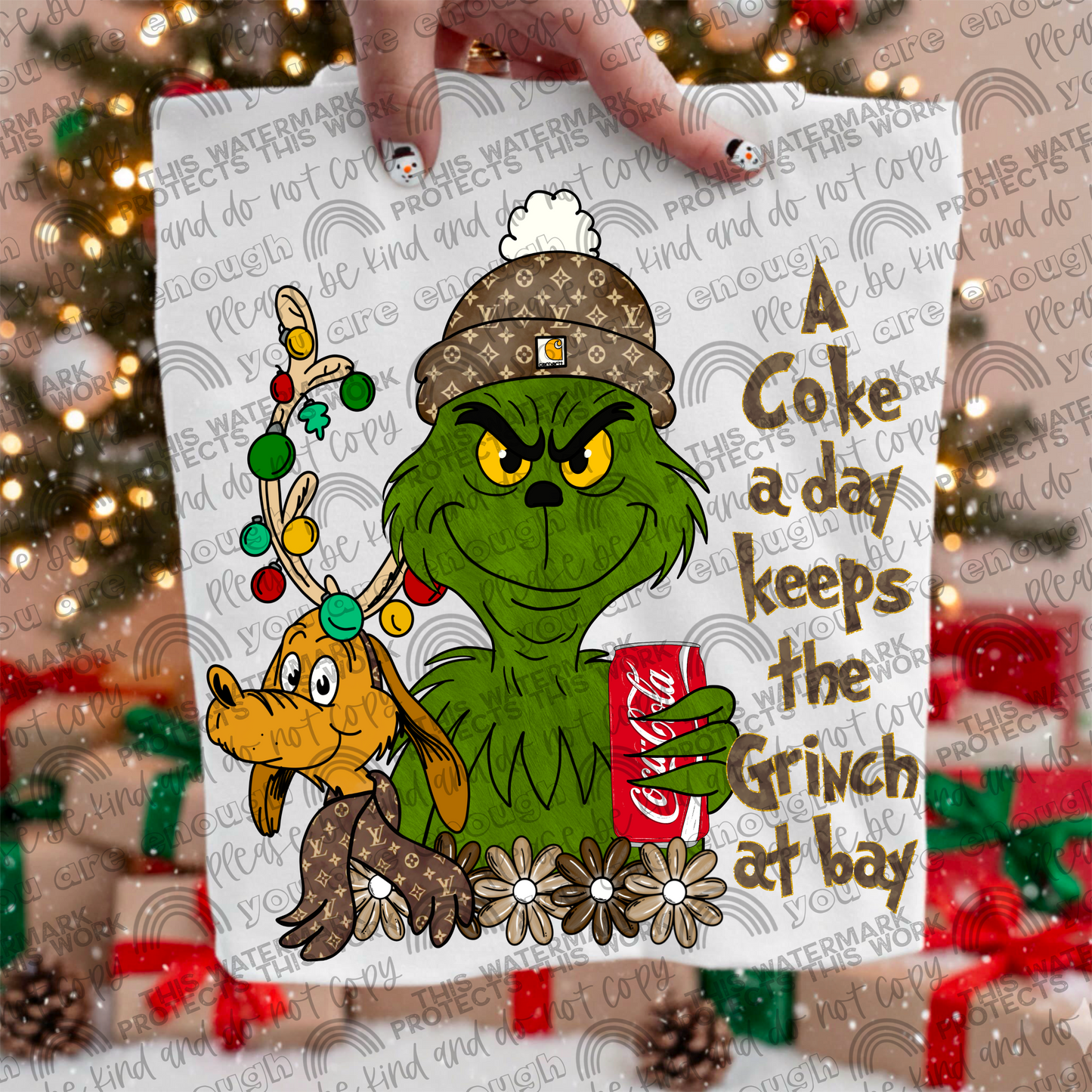 A 'Beverage' a Day Keeps the Green Guy at Bay (Choose Yours) 00292