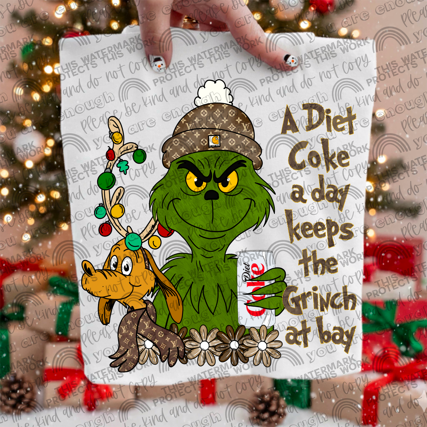 A 'Beverage' a Day Keeps the Green Guy at Bay (Choose Yours) 00292