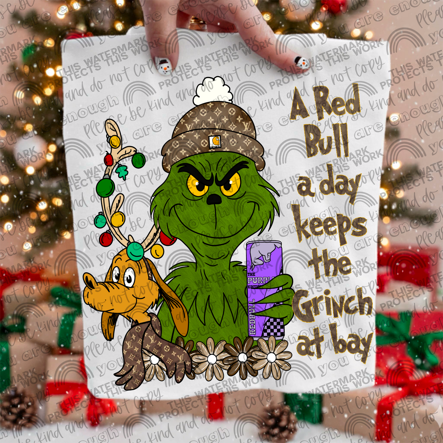 A 'Beverage' a Day Keeps the Green Guy at Bay (Choose Yours) 00292