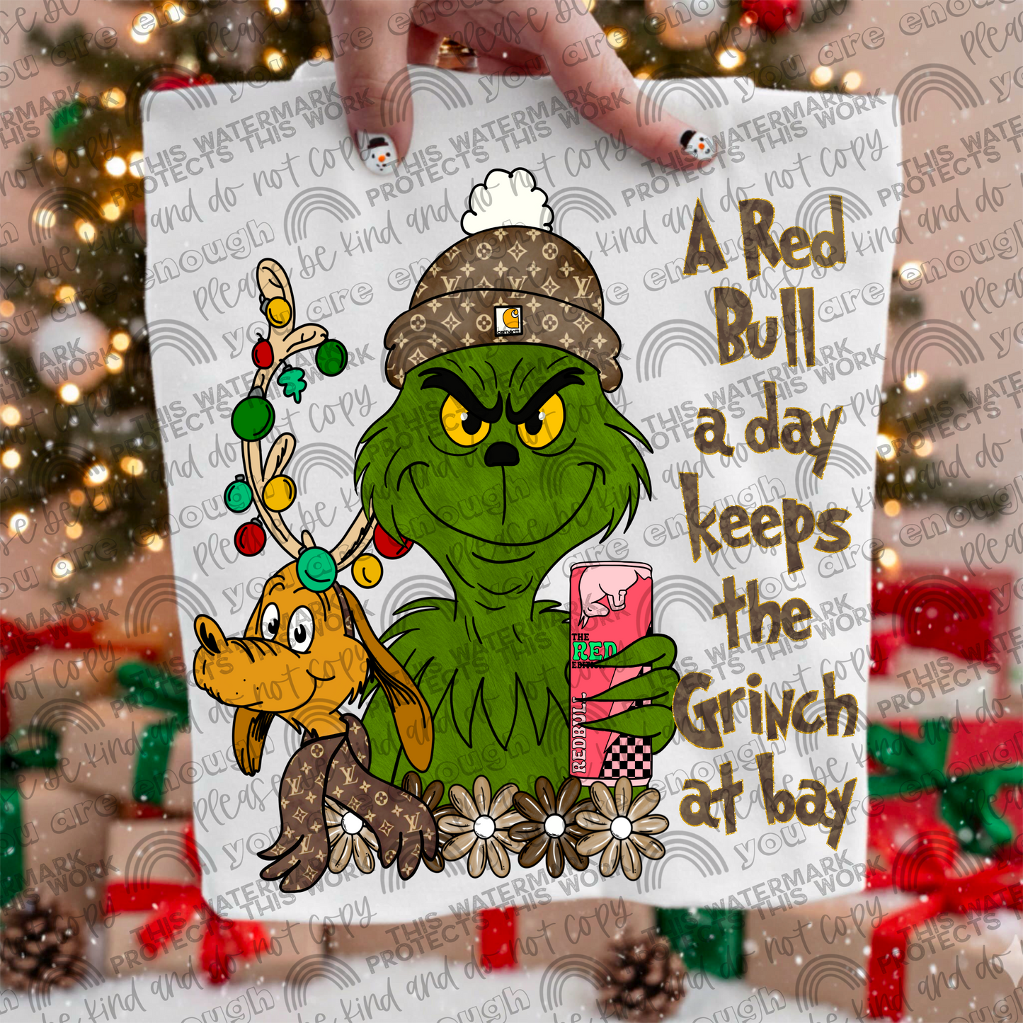 A 'Beverage' a Day Keeps the Green Guy at Bay (Choose Yours) 00292