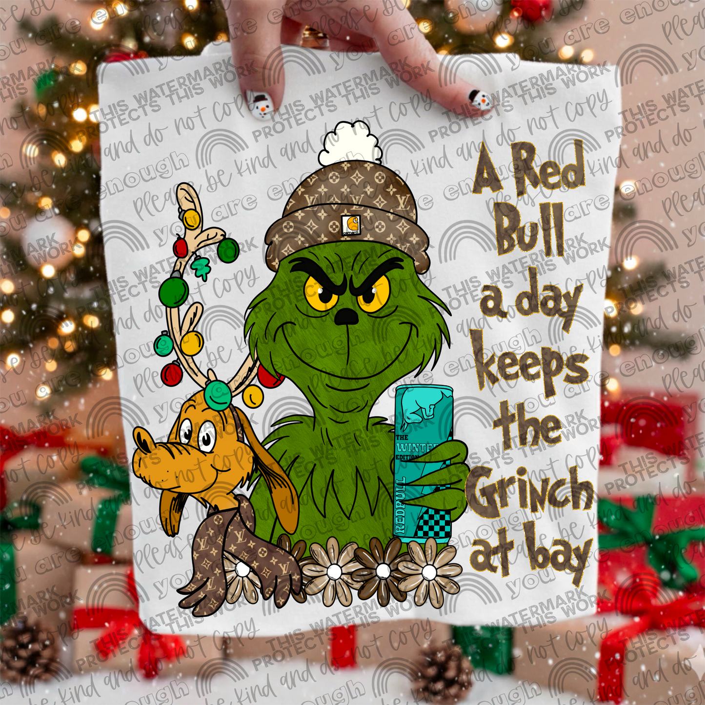 A 'Beverage' a Day Keeps the Green Guy at Bay (Choose Yours) 00292