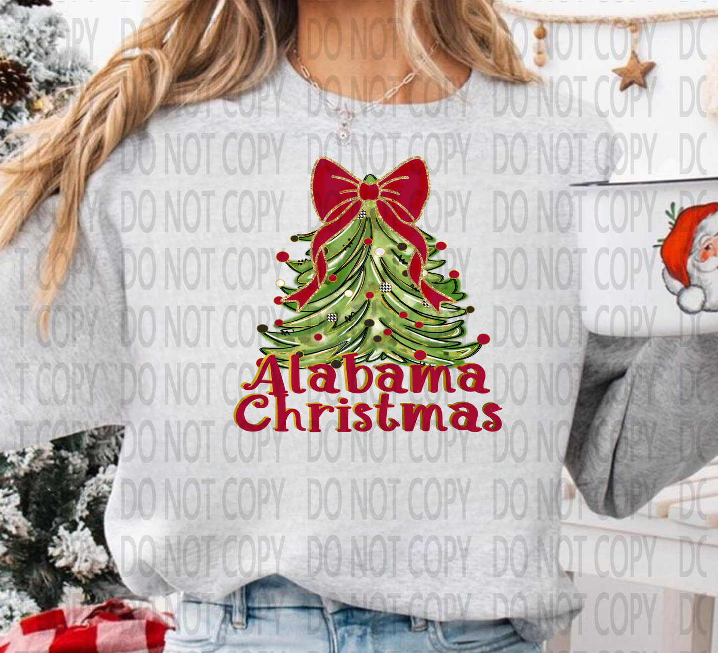 Alabama Christmas Tree Coquette 00032