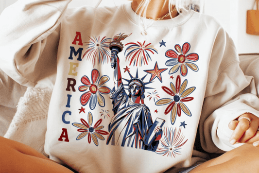 America Statue of Liberty 02204