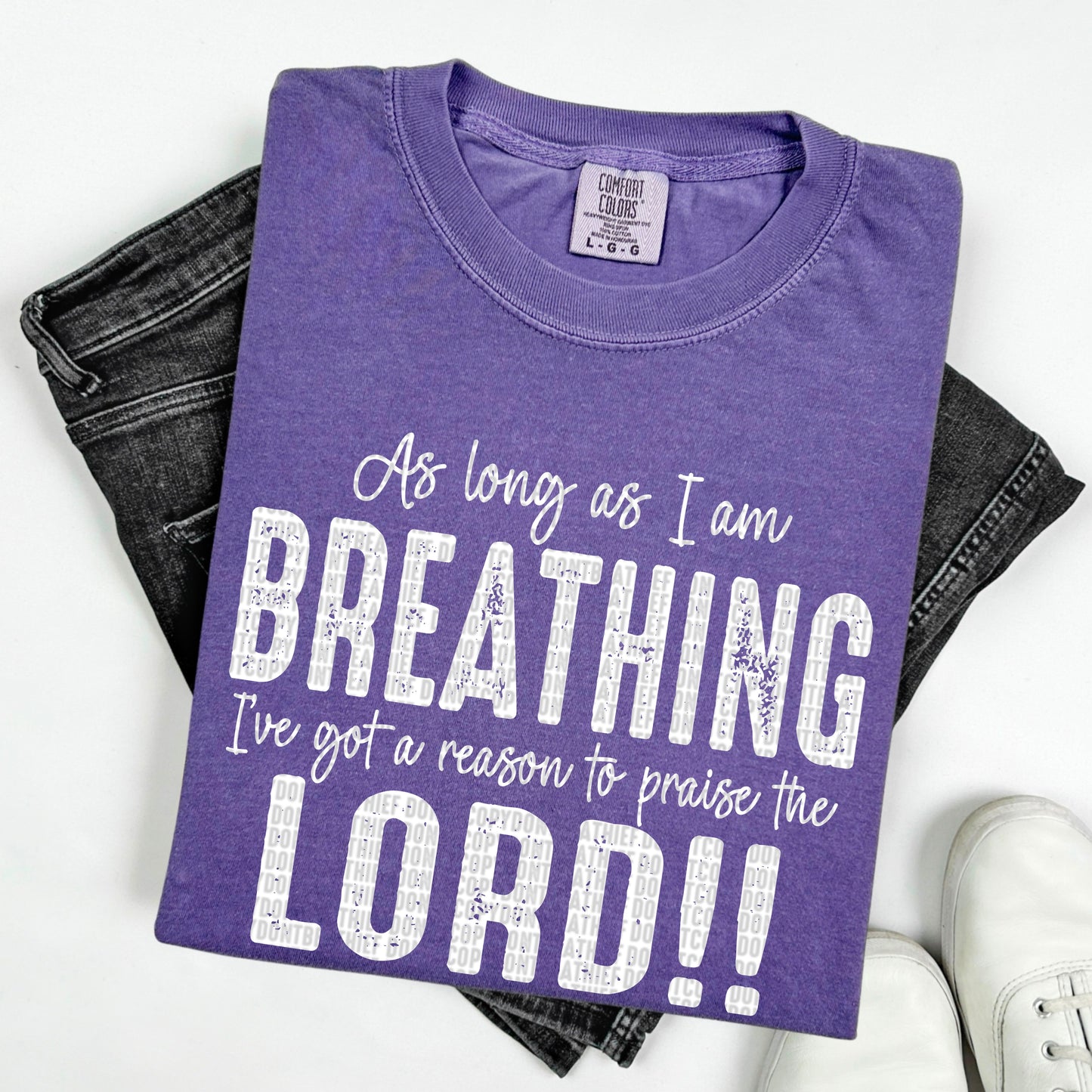 As Long As Im Breathing Color White 04339