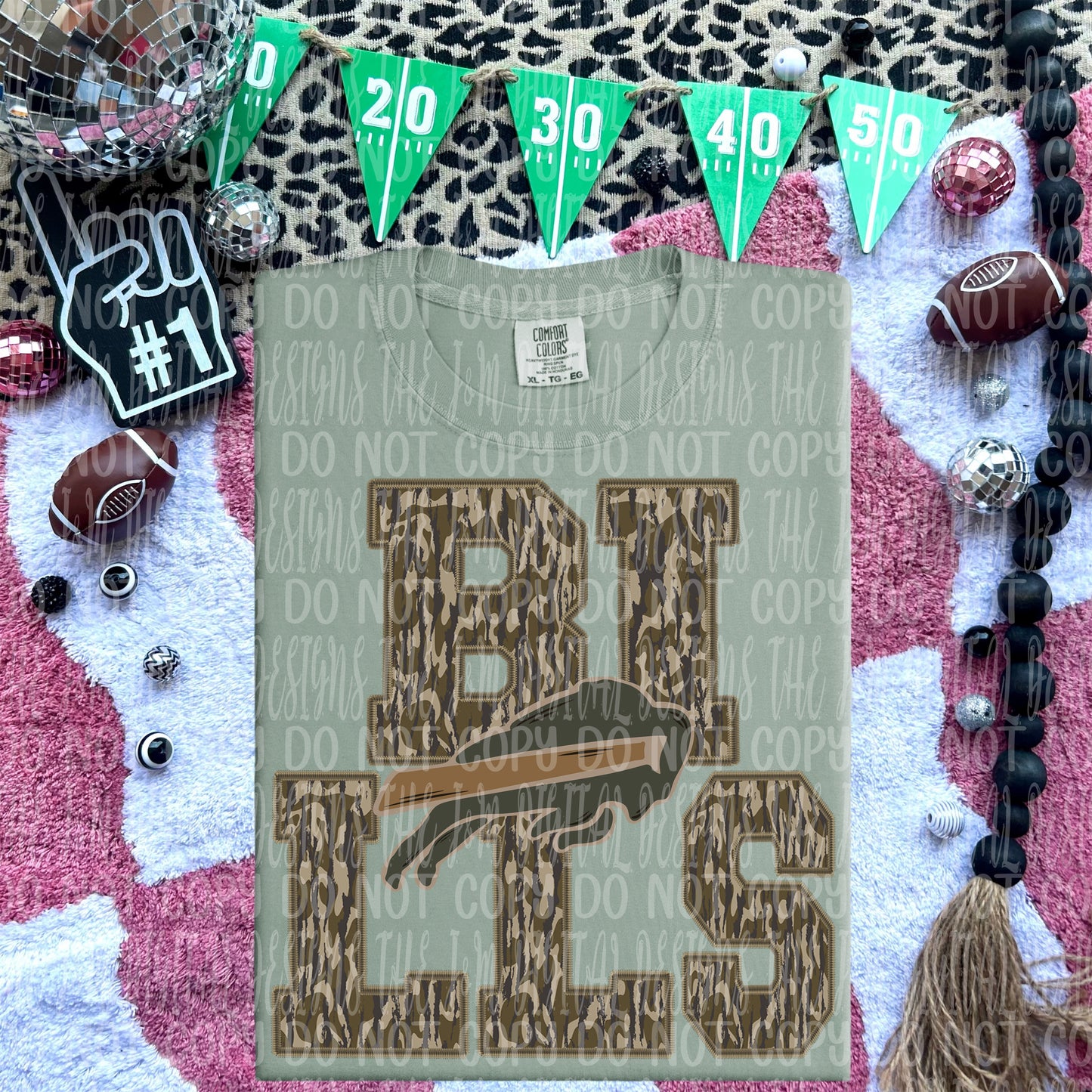 Pro Football Team Vintage Camo (Choose Yours) 00306