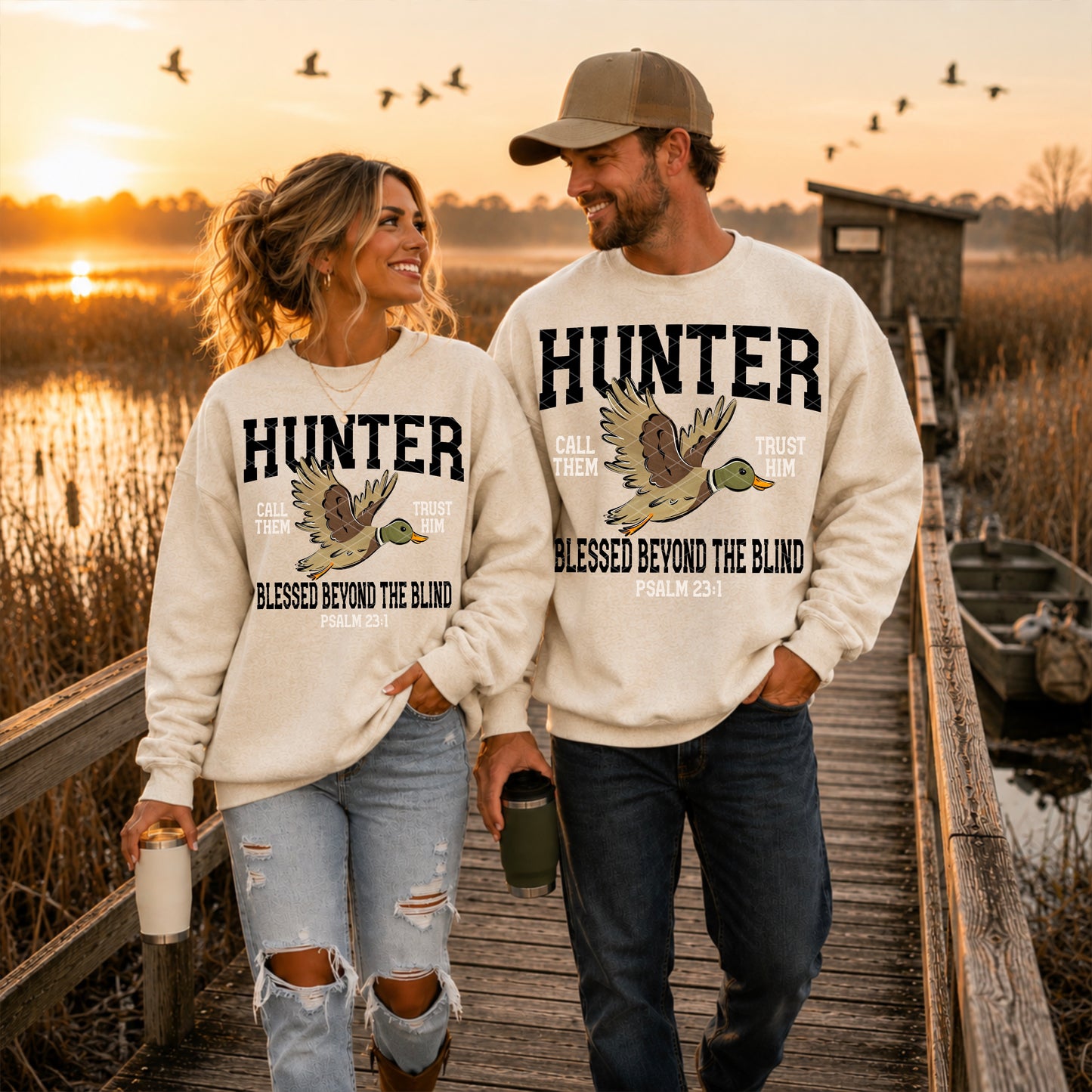 Duck Hunter Blessed Beyond the Blind 08801