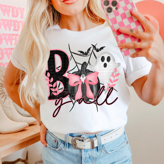 Boo Y’all Pink Coquette 04732