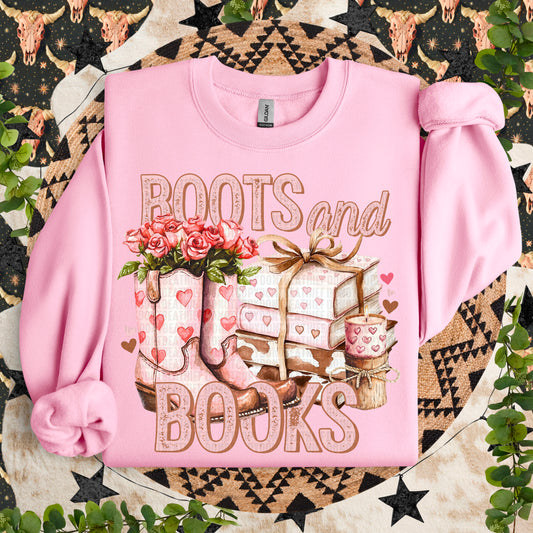 Boots & Books Hearts 03905