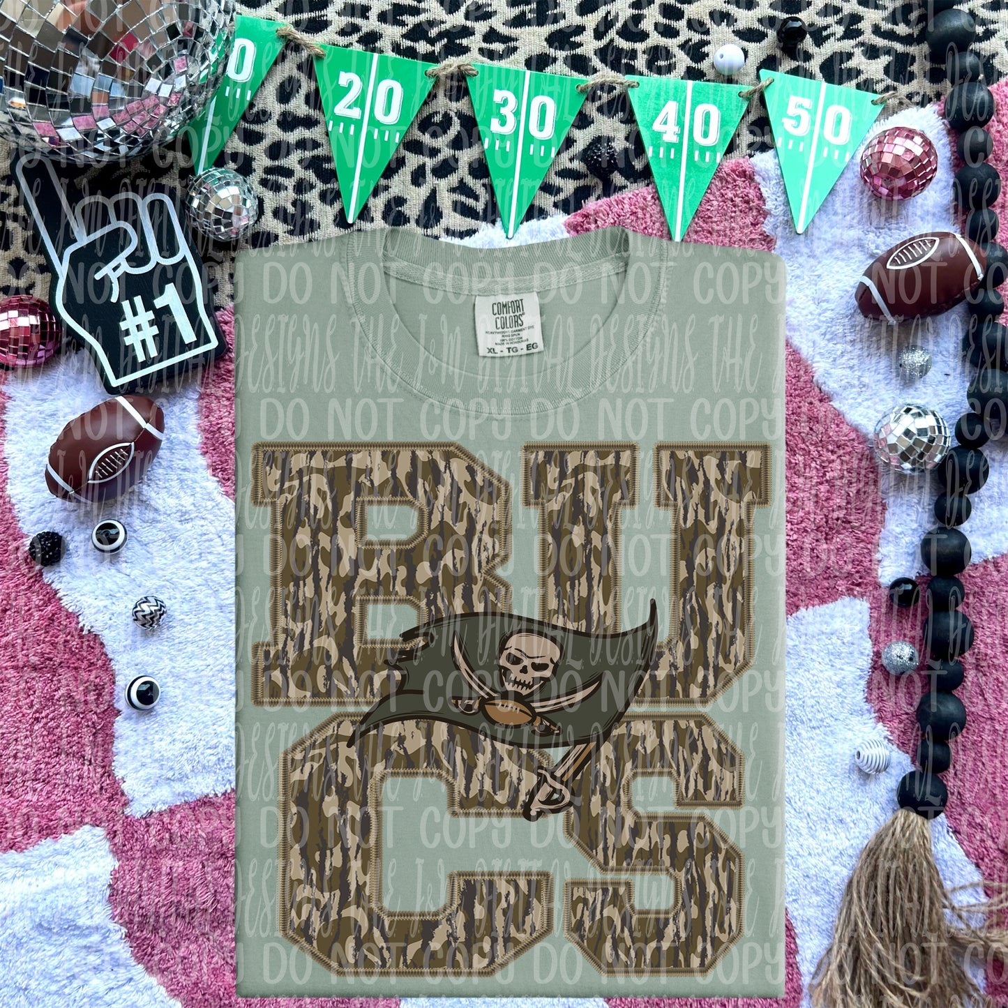 Pro Football Team Vintage Camo (Choose Yours) 00306