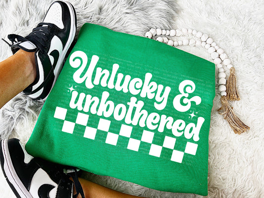 Unlucky and Unbothered White 08012