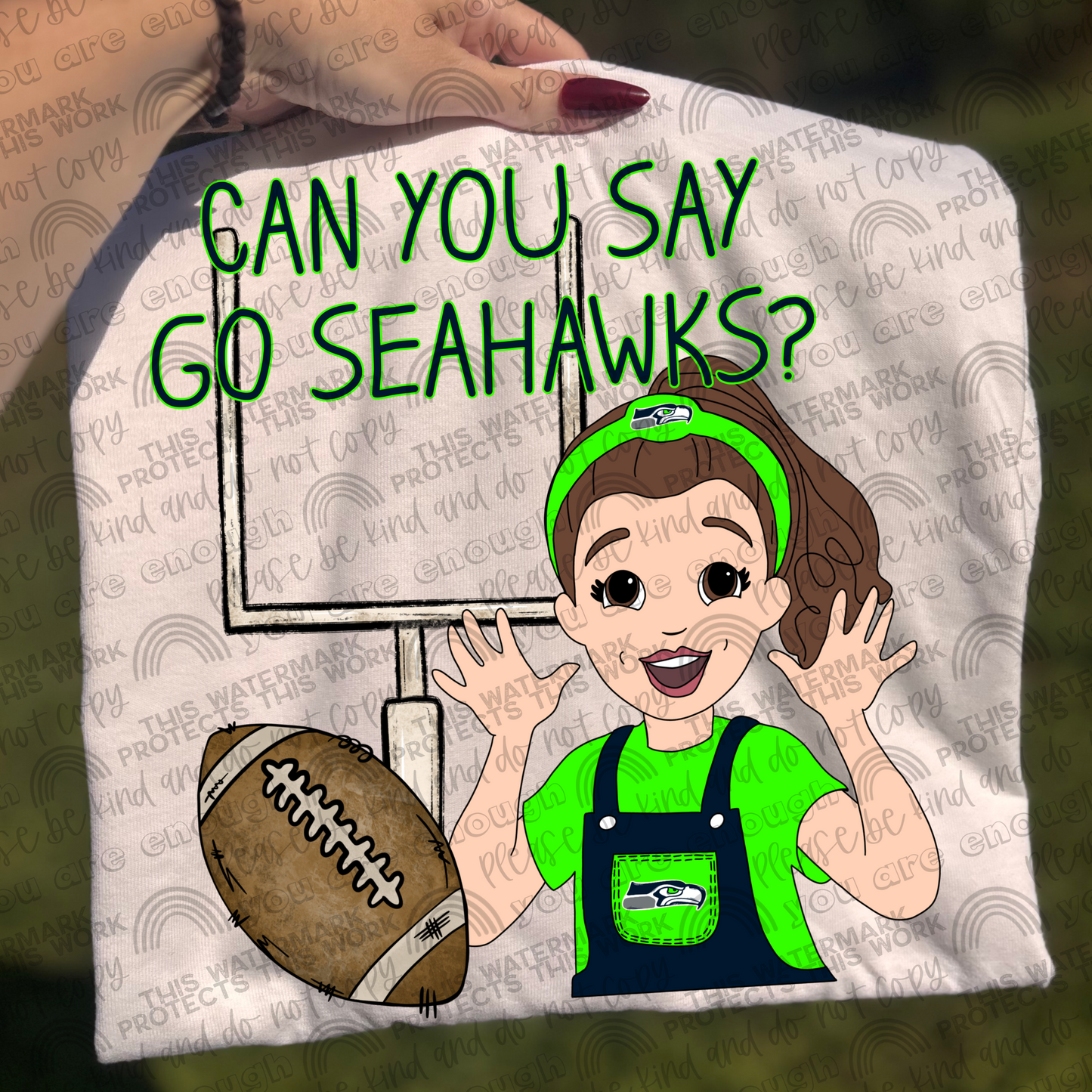 SB LX Can You Say Go Seahawks Ms Rachel 07935