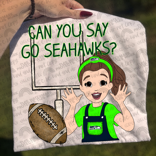 SB LX Can You Say Go Seahawks Ms Rachel 07935