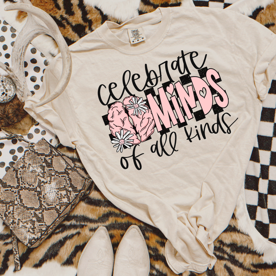 Celebrate Minds of All Kinds Checkered 03875