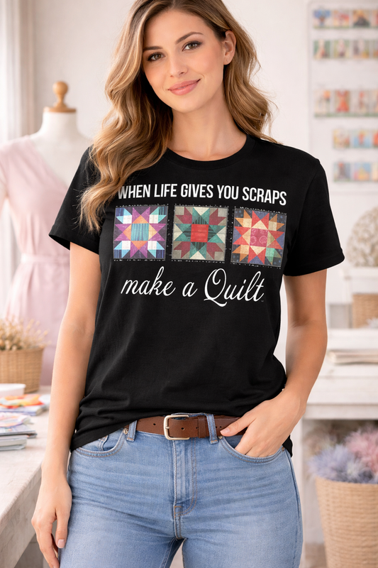 When Life Gives You Scraps Make a Quilt 08089