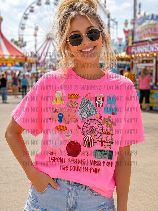 I Spent $48 Last Night at the County Fair 08946