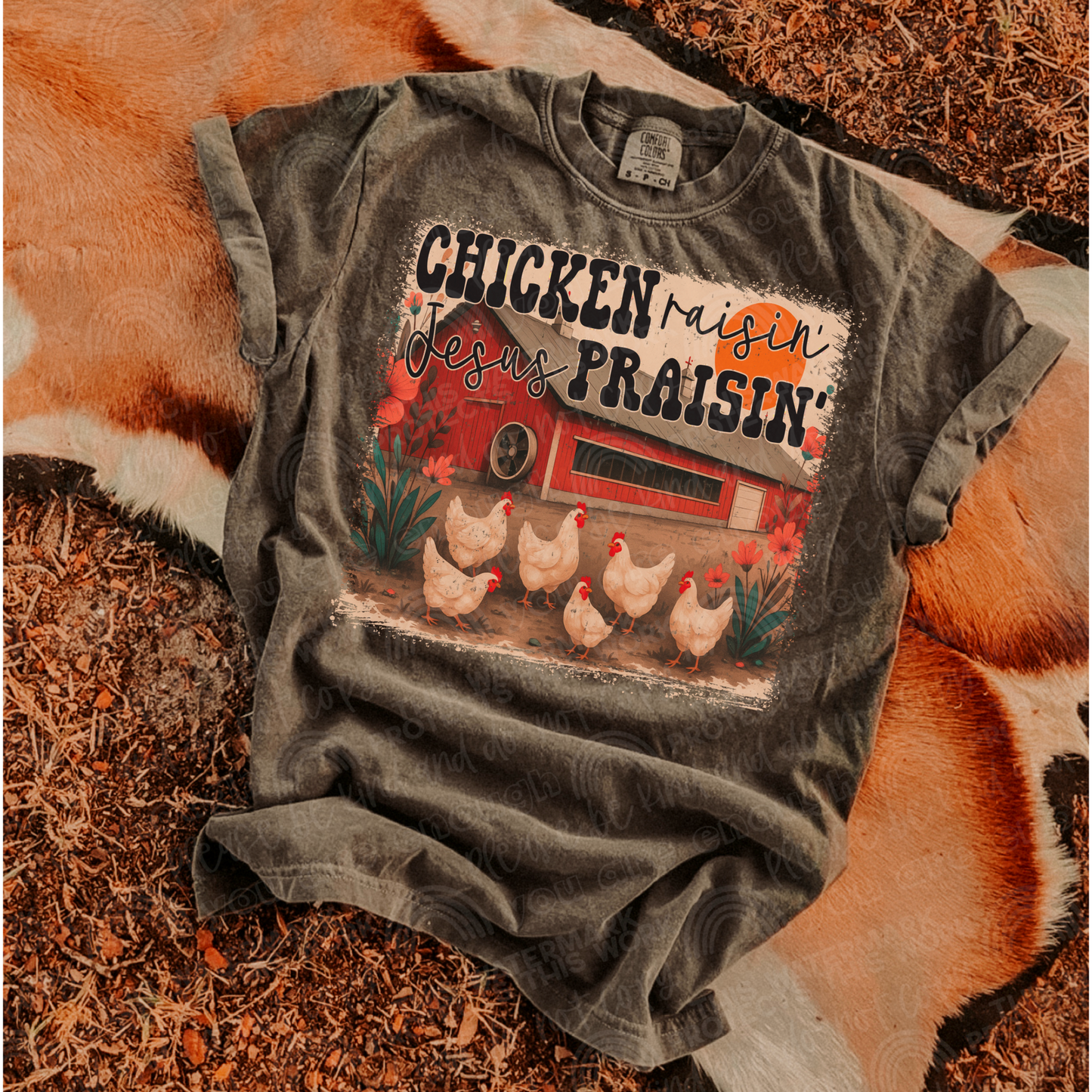 Chicken Raisin' Jesus Praisin' 00299