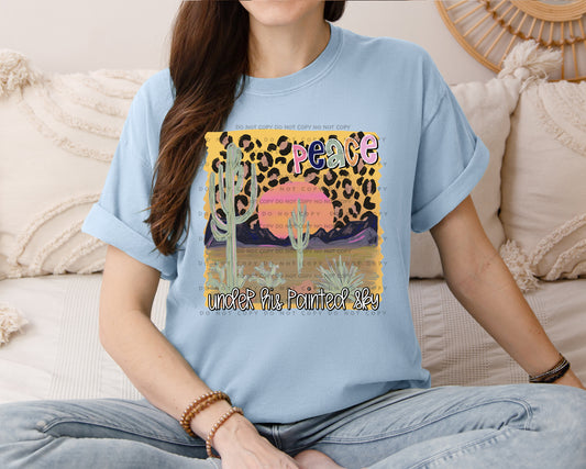 Under his painted sky 03058