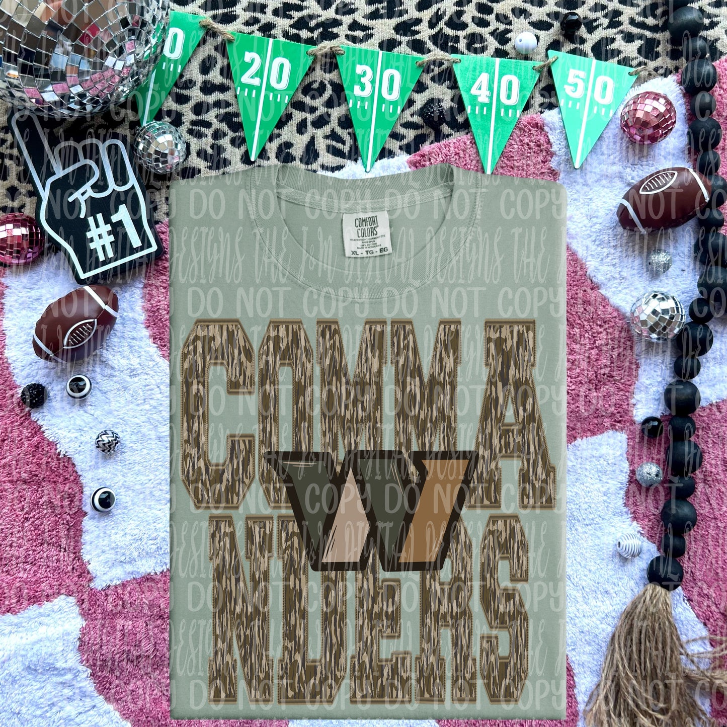 Pro Football Team Vintage Camo (Choose Yours) 00306