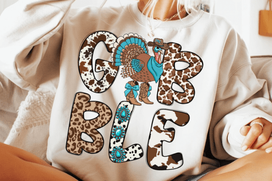 Western Turquoise Gobble 00398