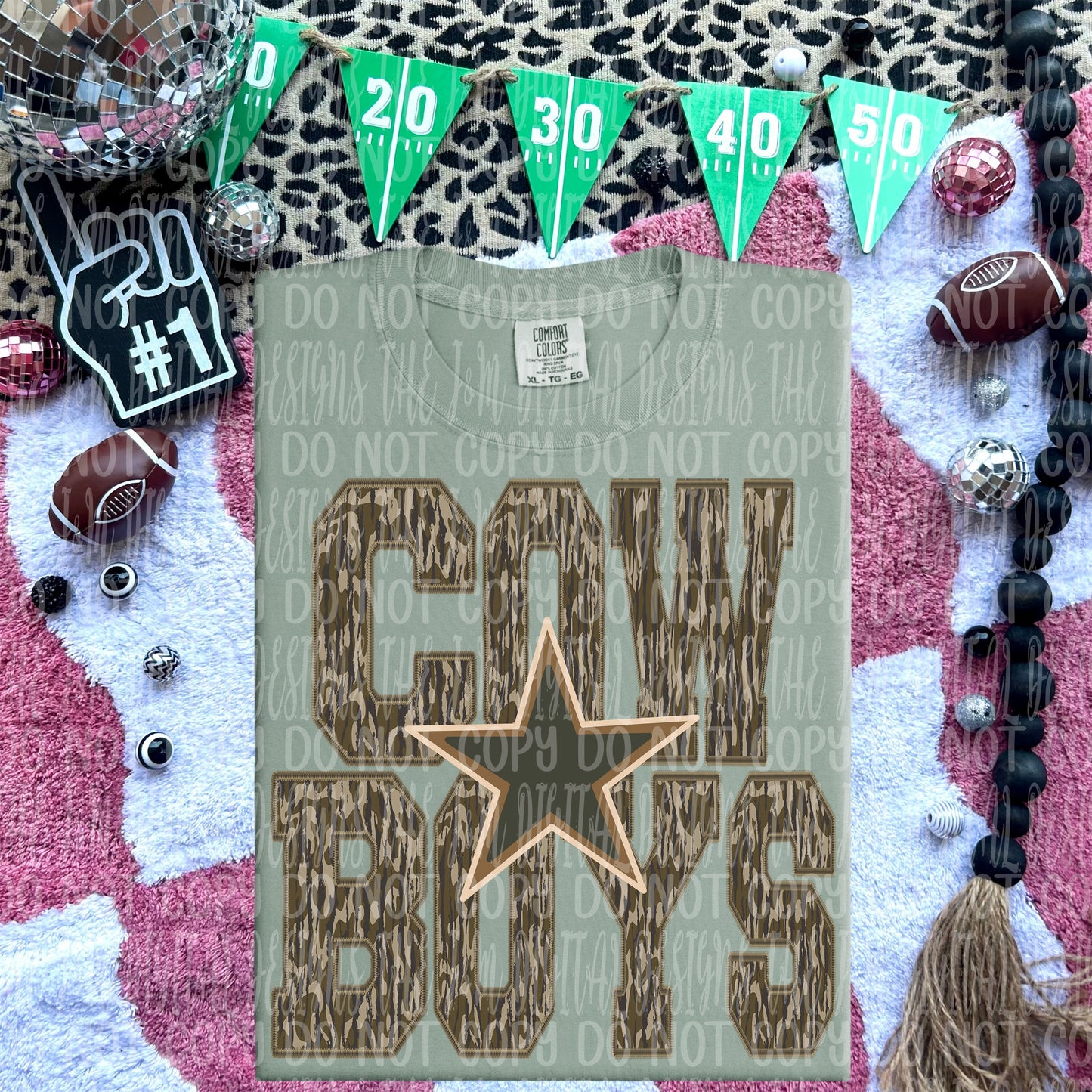 Pro Football Team Vintage Camo (Choose Yours) 00306