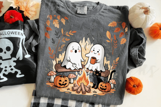 Cute Ghost Campfire 00370