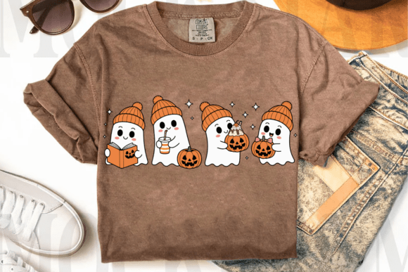 Cute Ghost Friends 00372