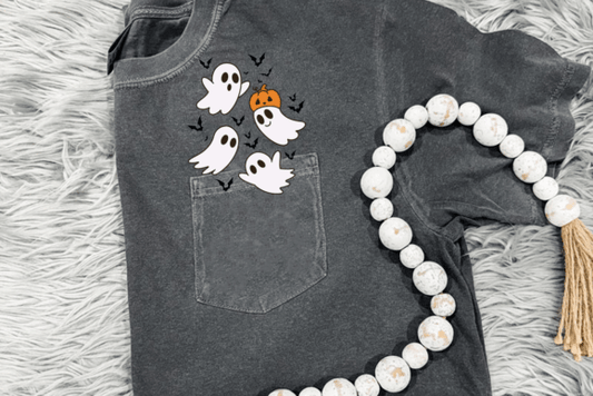 Cute Pumpkin Ghosts 01123