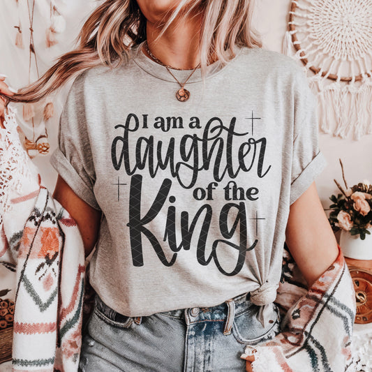 I Am a Daughter of the King With Color Dropdown 07109