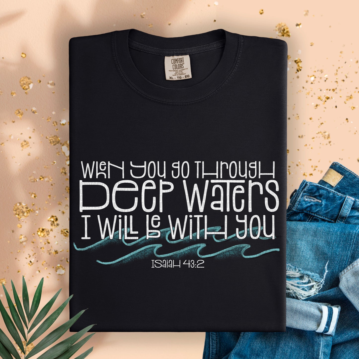 When You Go Through Deep Waters White 01947