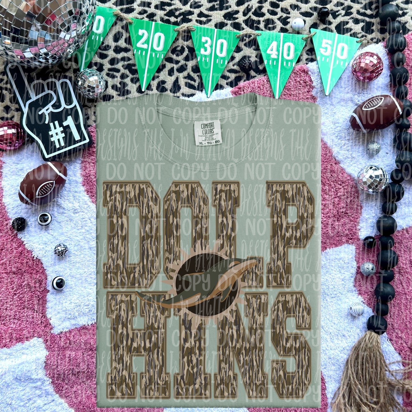Pro Football Team Vintage Camo (Choose Yours) 00306