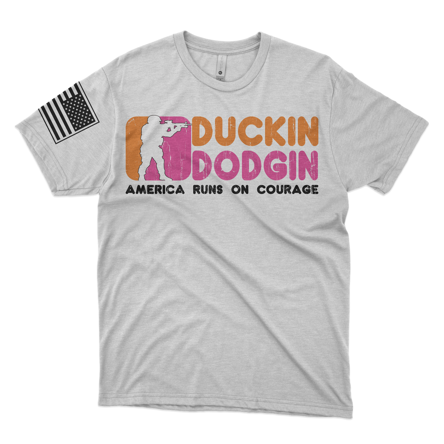 Duckin Dodgin America Runs on Courage 07355