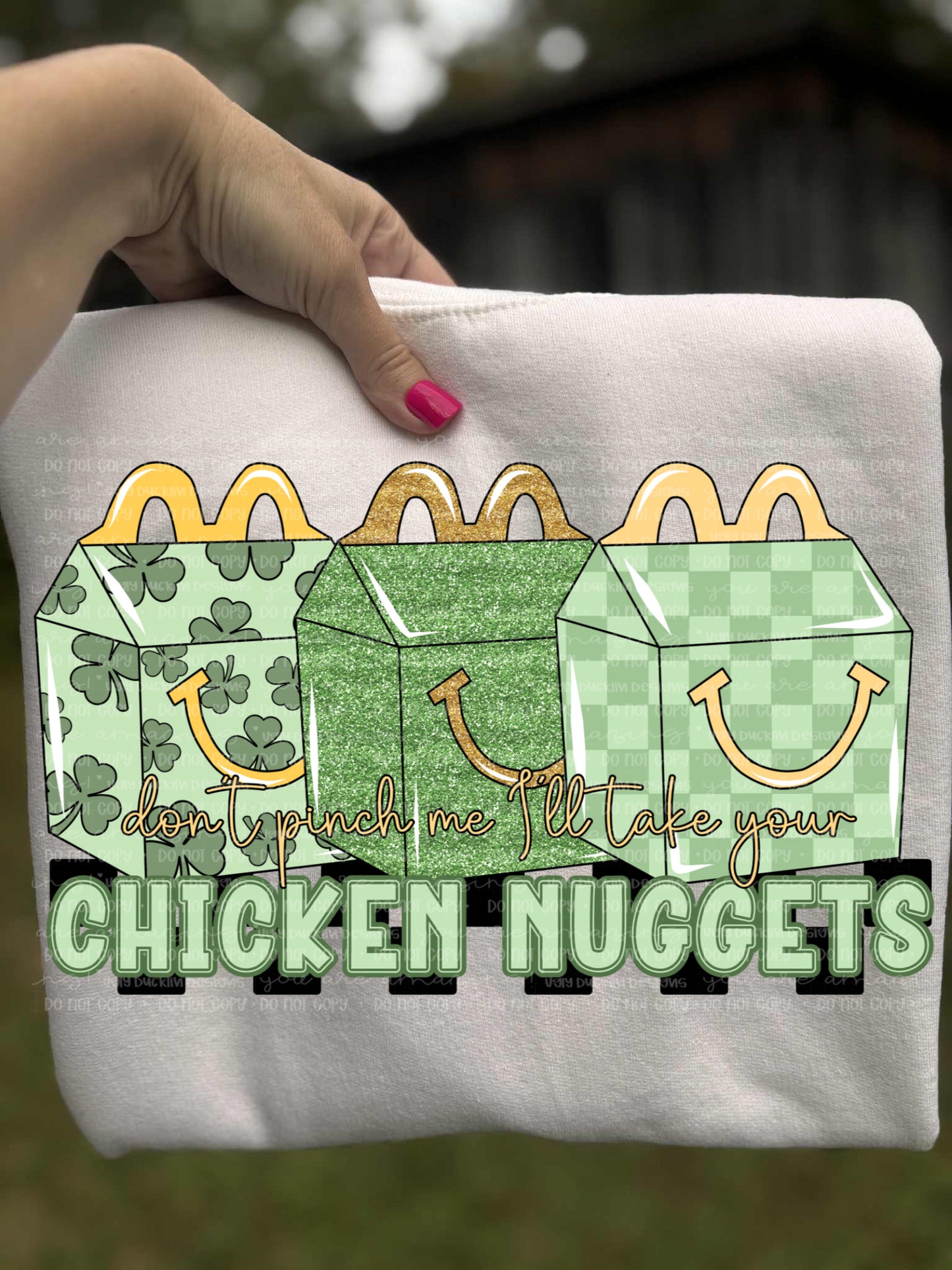 St Patrick's Day Chicken Nuggets 08009