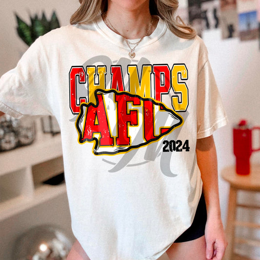 Champs AFL Arrow Chiefs 2024 Blk 03259