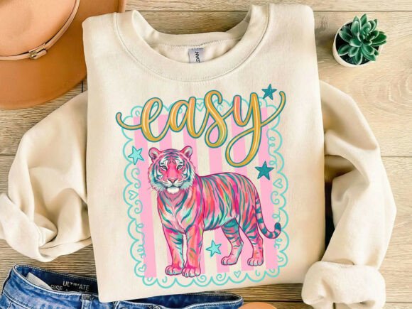 Preppy Easy Tigers Stripes 08110