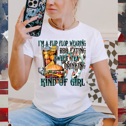 Flip Flop Sweet Tea BBQ Kind of Girl 02011