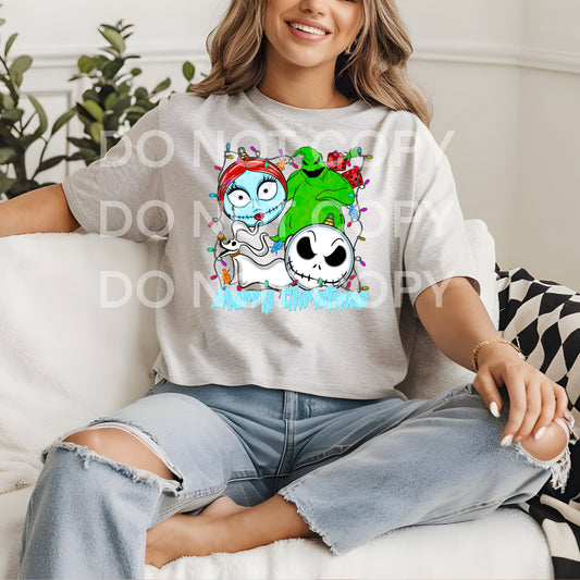 Merry Christmas Nightmare Before Ornaments 04469