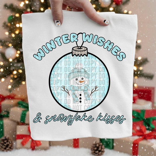 Winter Wishes & Snowflake Kisses 06994