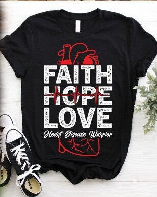 Faith Hope Love Heart Disease 03581