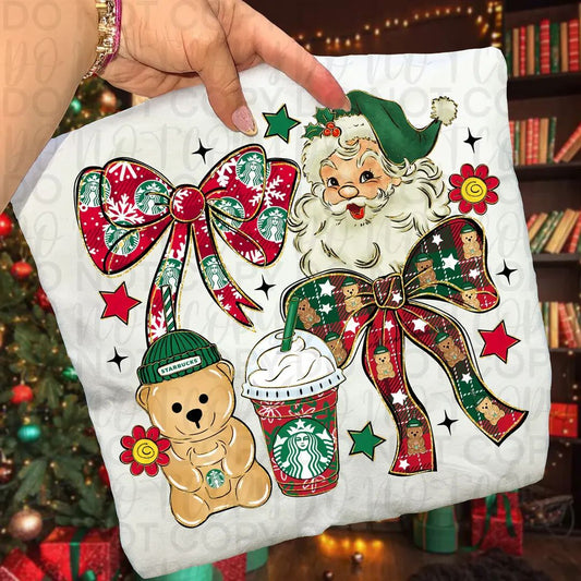 Starbucks Bear Christmas Coquette Collage Semi-Exclusive 06819