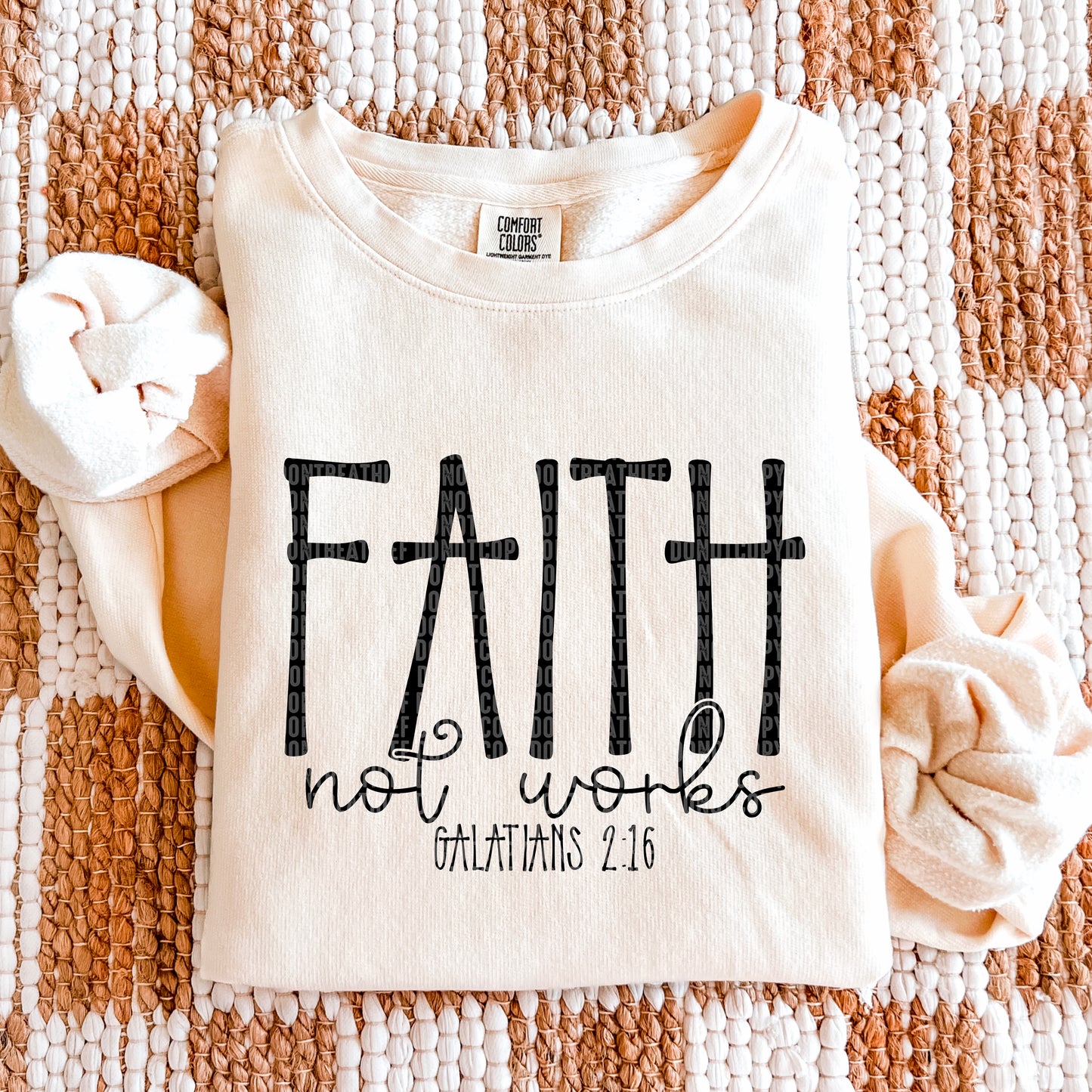 Faith Not Works Color Dropdown 06869