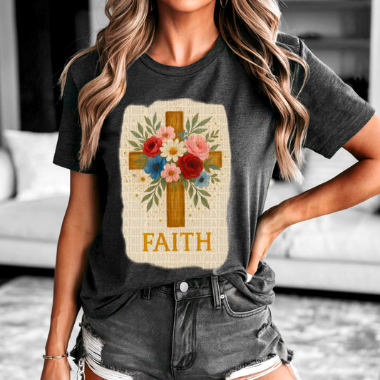 Vintage Faith Cross 01943