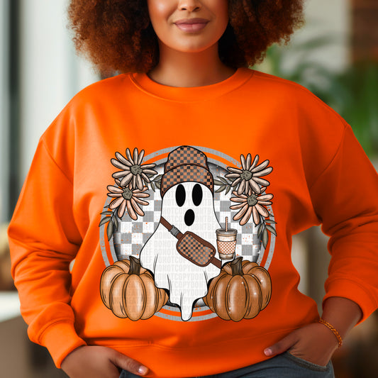 Checkered Boujee Ghost Coffee 04728