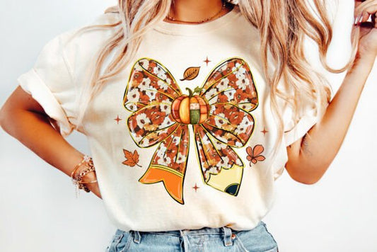 Fall Pencil Coquette Bow 00430