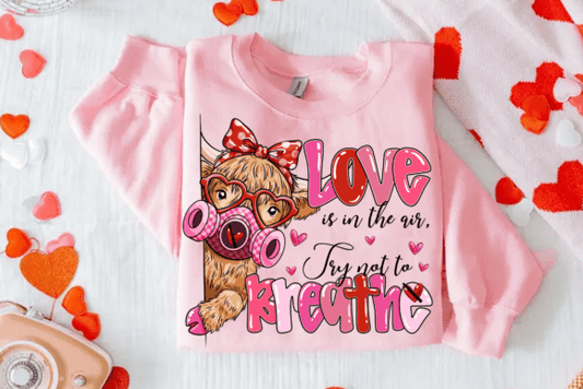 Love Is in the Air Try Not to Breathe Cow 07422