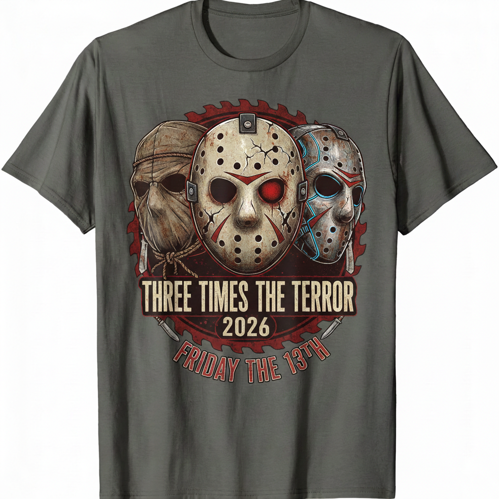 Three Times the Terror Friday the 13th 07778