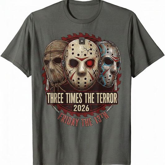 Three Times the Terror Friday the 13th 07778