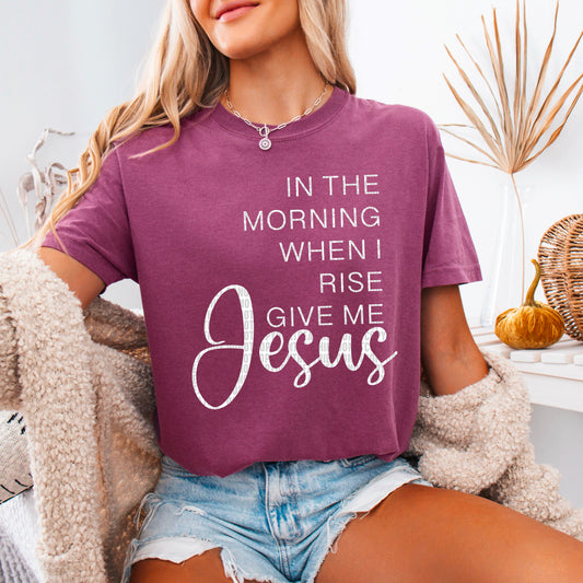 In the Morning When I Rise Give Me Jesus White 01968